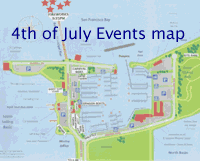 4th of July Berkeley Marina map