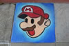 Chalk Art Honorable Mention: Mario